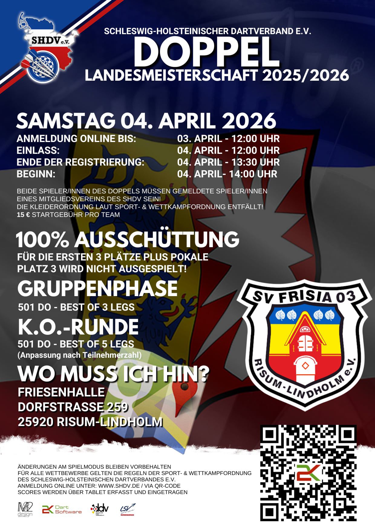 Doppel Landesmeisterschaft 2025/2026 SHDV