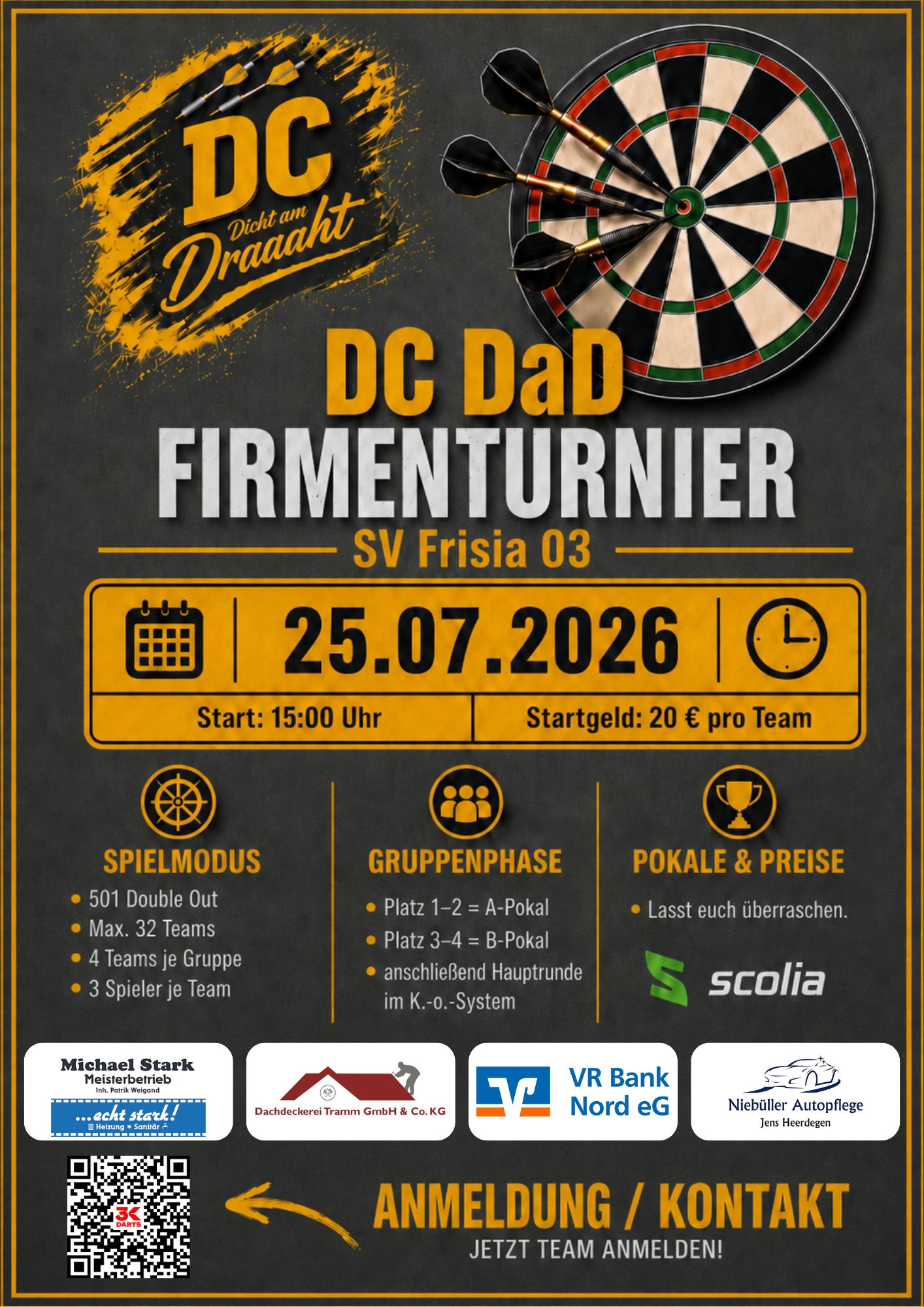 Firmendartturnier 2026 in Risum-Lindholm